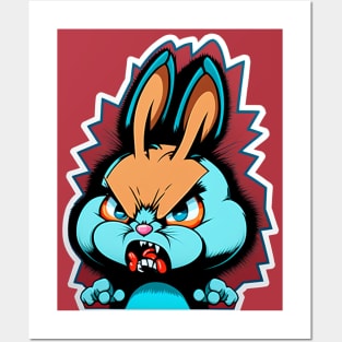 Bunny Rage__ Posters and Art